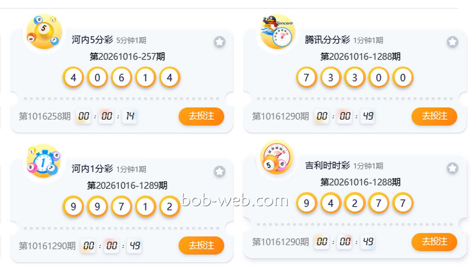 时时彩游戏的号码阵型：5个独立摇出的任意数字｜BOB体育